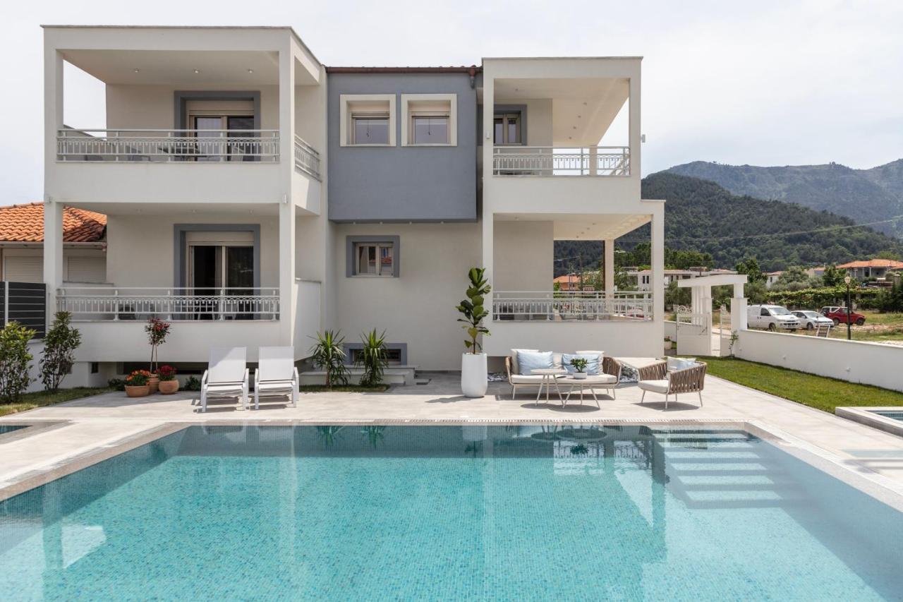 Hotel Sole e Mare Chrisi Ammoudia Esterno foto