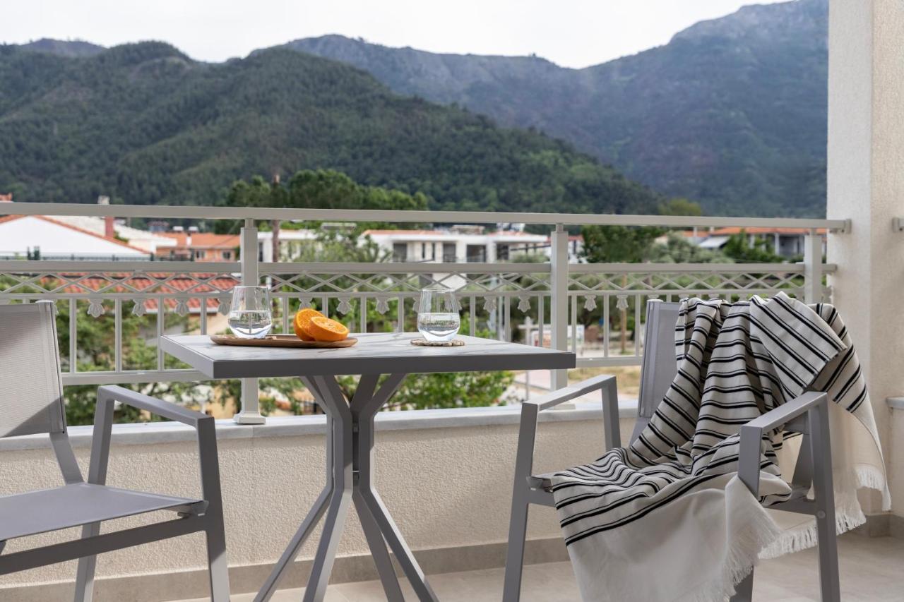 Hotel Sole e Mare Chrisi Ammoudia Esterno foto