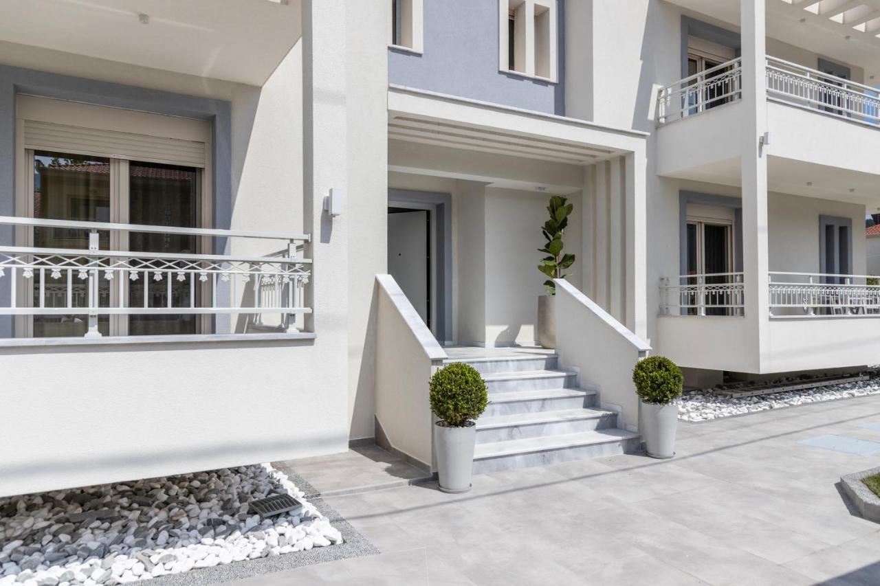 Hotel Sole e Mare Chrisi Ammoudia Esterno foto