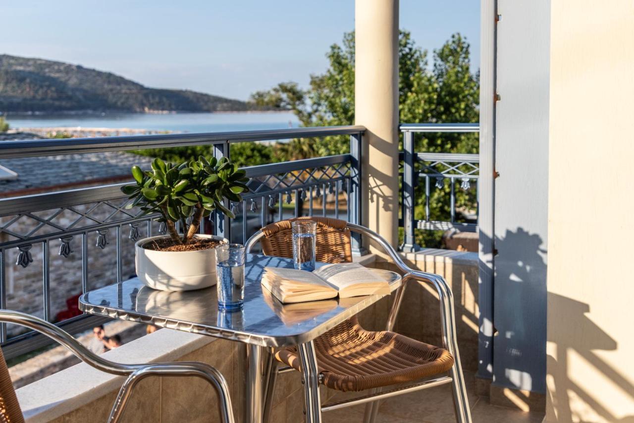 Hotel Sole e Mare Chrisi Ammoudia Esterno foto