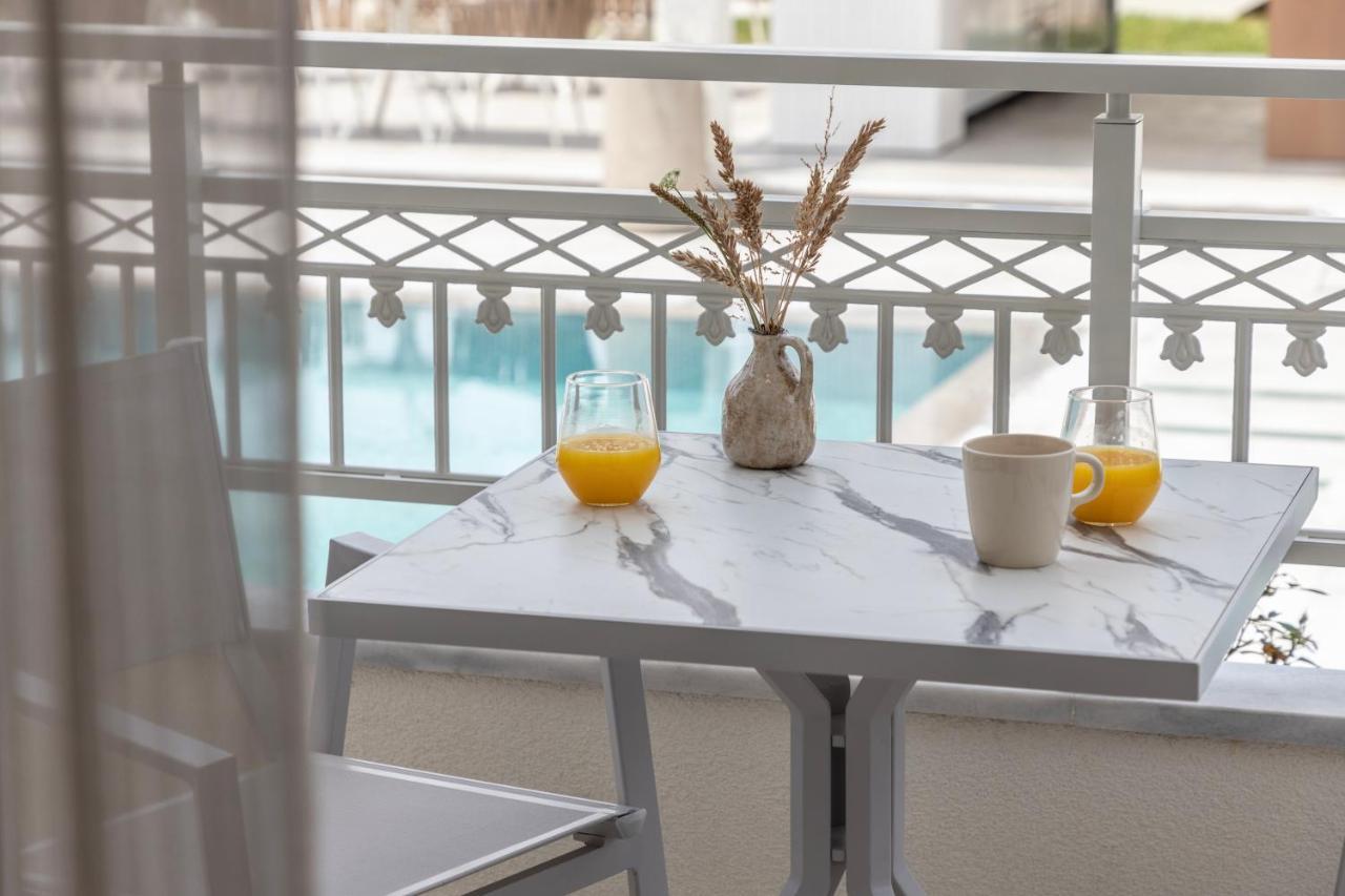 Hotel Sole e Mare Chrisi Ammoudia Esterno foto