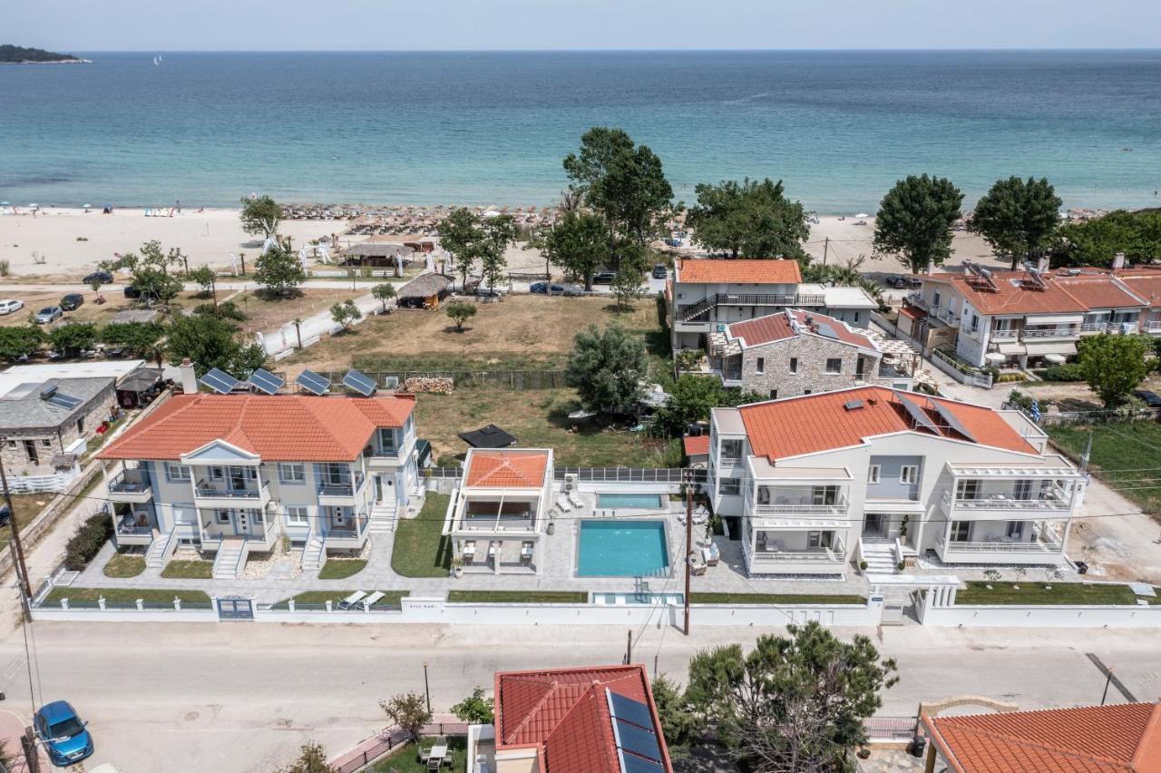 Hotel Sole e Mare Chrisi Ammoudia Esterno foto