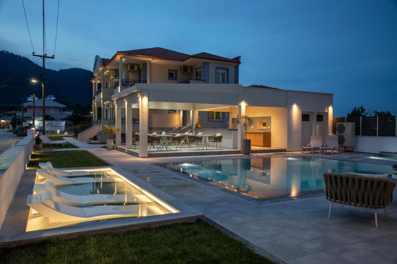 Hotel Sole e Mare Chrisi Ammoudia Esterno foto