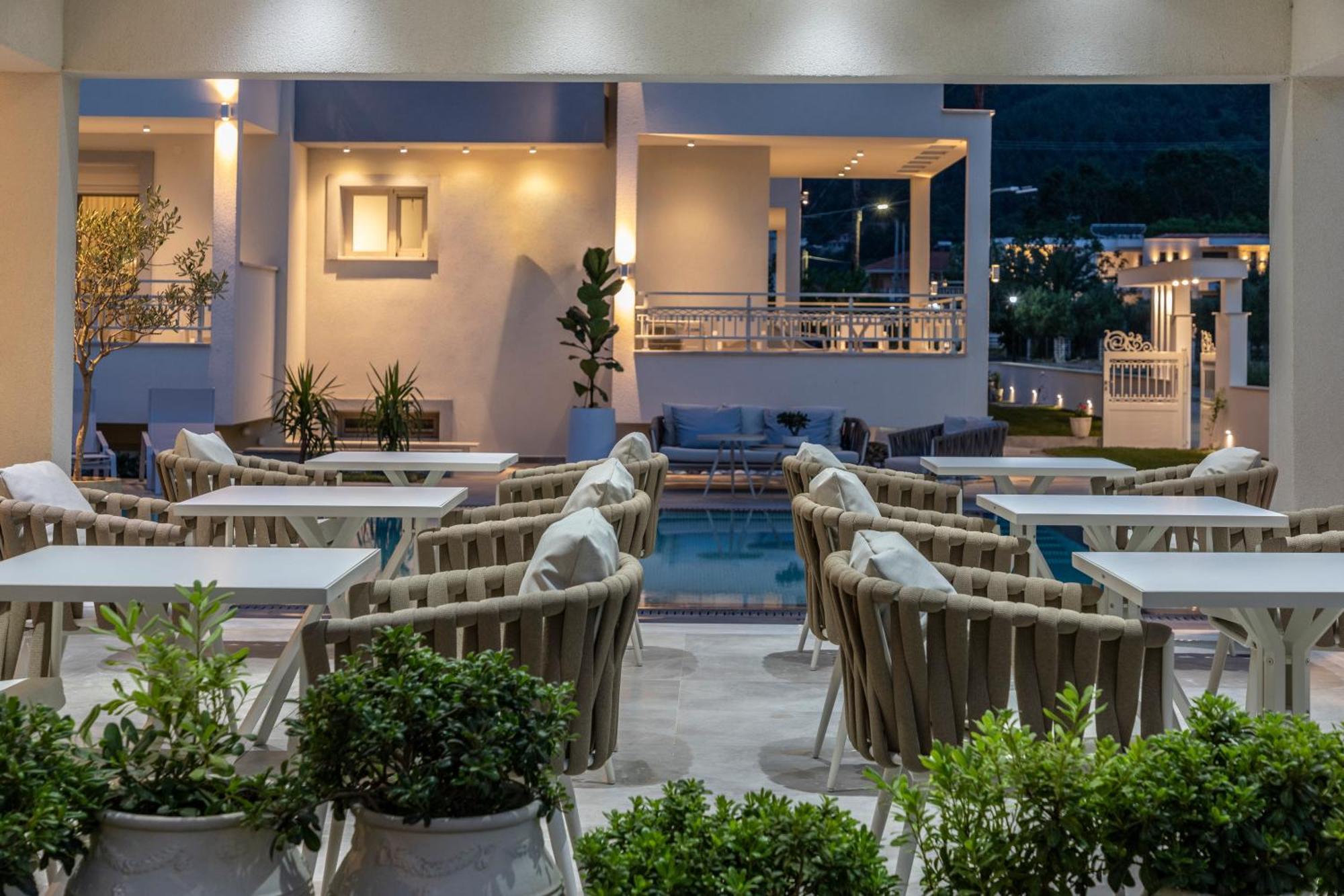 Hotel Sole e Mare Chrisi Ammoudia Esterno foto