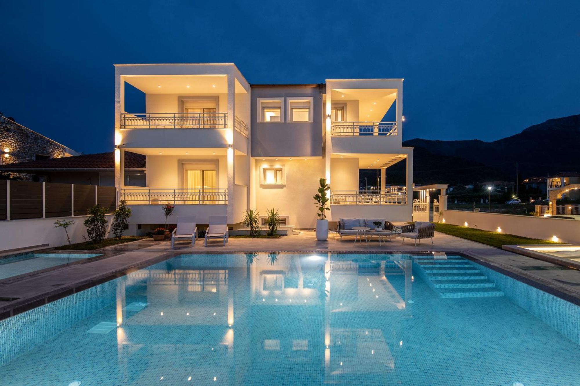 Hotel Sole e Mare Chrisi Ammoudia Esterno foto